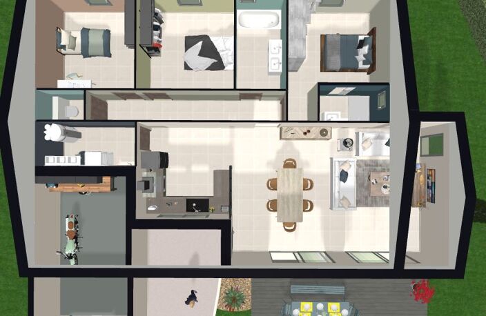 À vendre – Maison moderne de Plain-Pied – ALLAN (26780), Drôme — photo 3