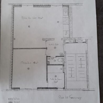 Appartement 2 pièces 800 €