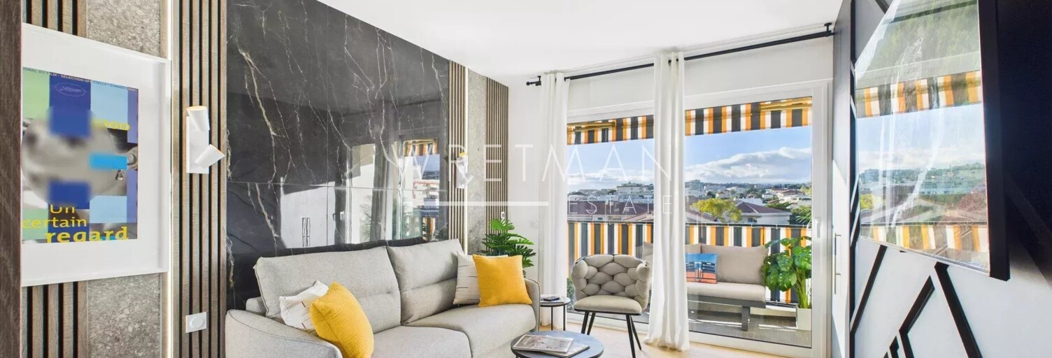 Appartement 3 Pièces 58 m² à vendre à Cannes (06400)