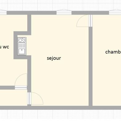 Appartement 2 pièces 706 €