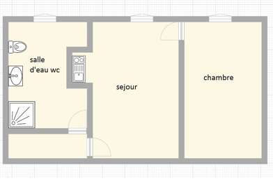 Appartement 2 pièces 706 €