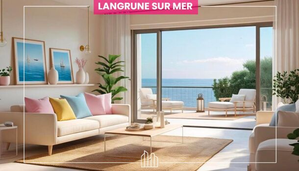 Appartement 3 pièces  à vendre Langrune-sur-Mer 14830