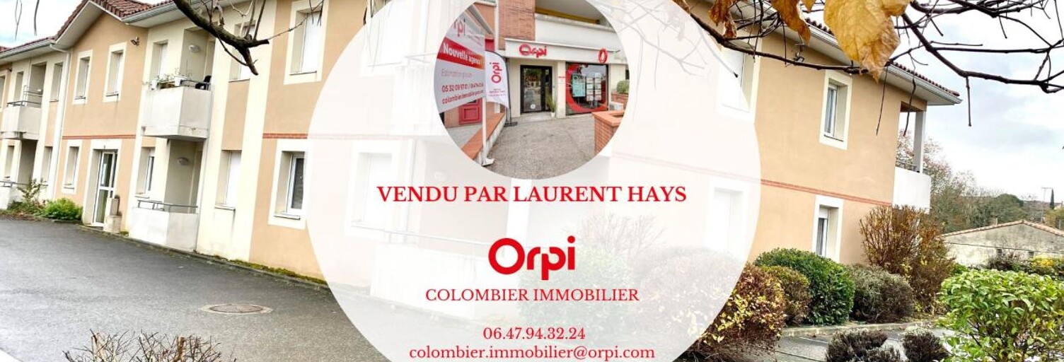 Appartement 2 Pièces 45 m² à vendre à Fronton (31620)