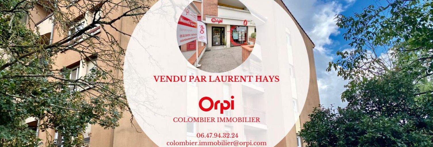 Appartement 2 Pièces 44 m² à vendre à Toulouse (31200)