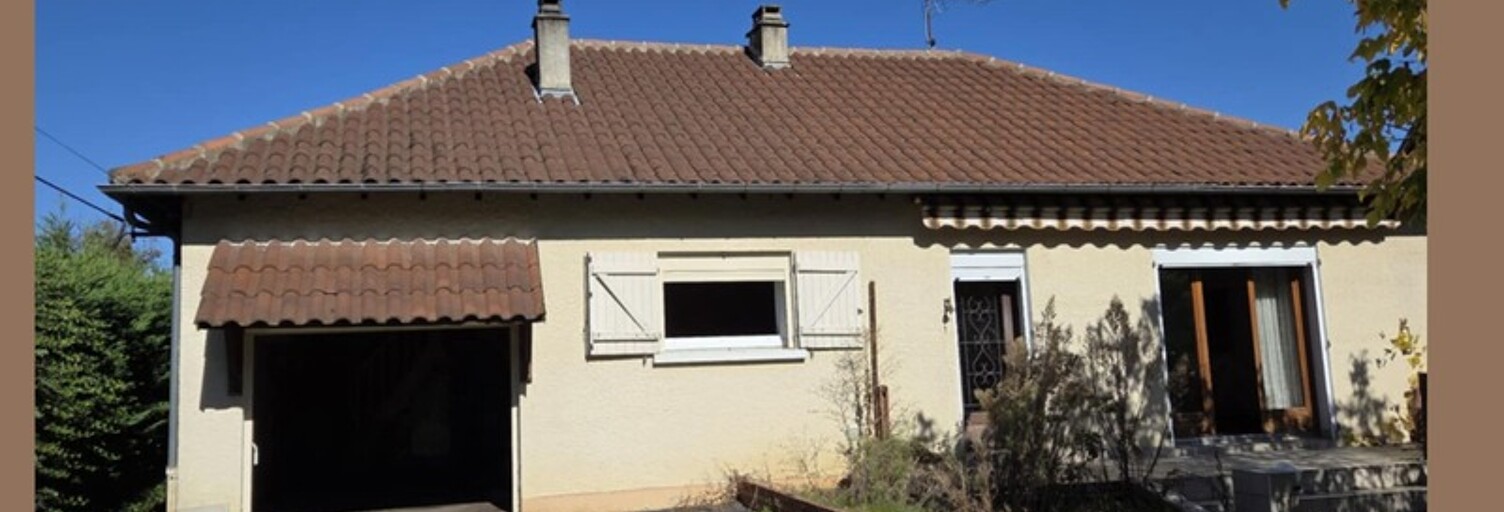 Maison 4 Pièces 63 m² à vendre à Saint-Jean-Lespinasse (46400)