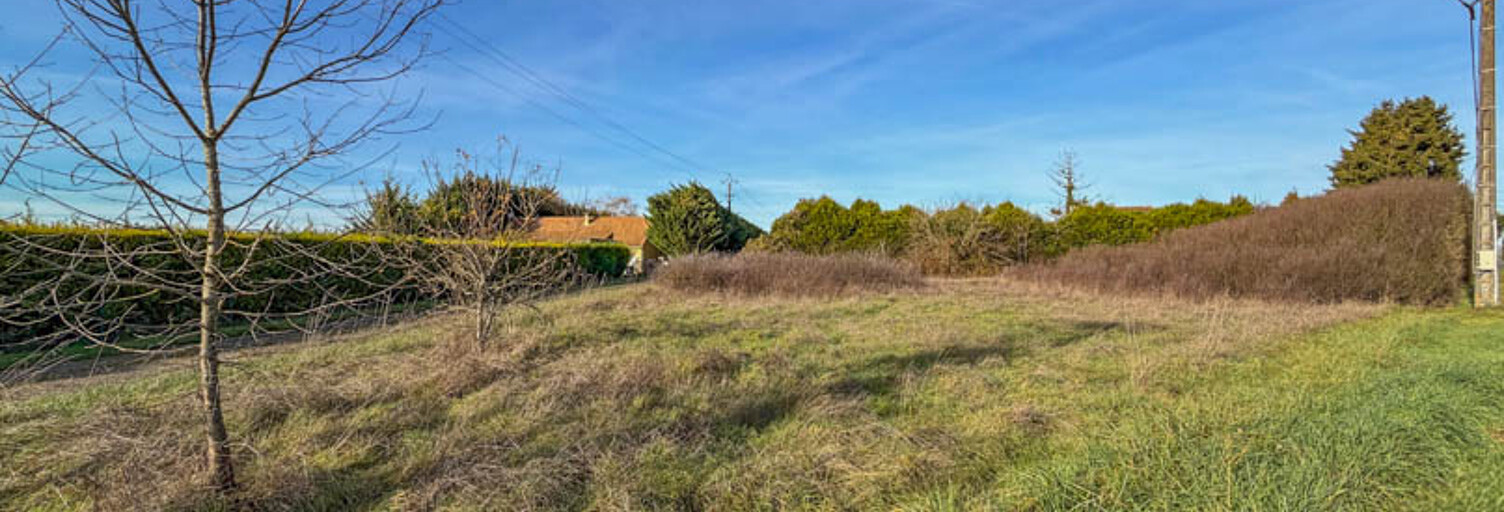 Terrain  1290 m² à vendre à Billy (41130)