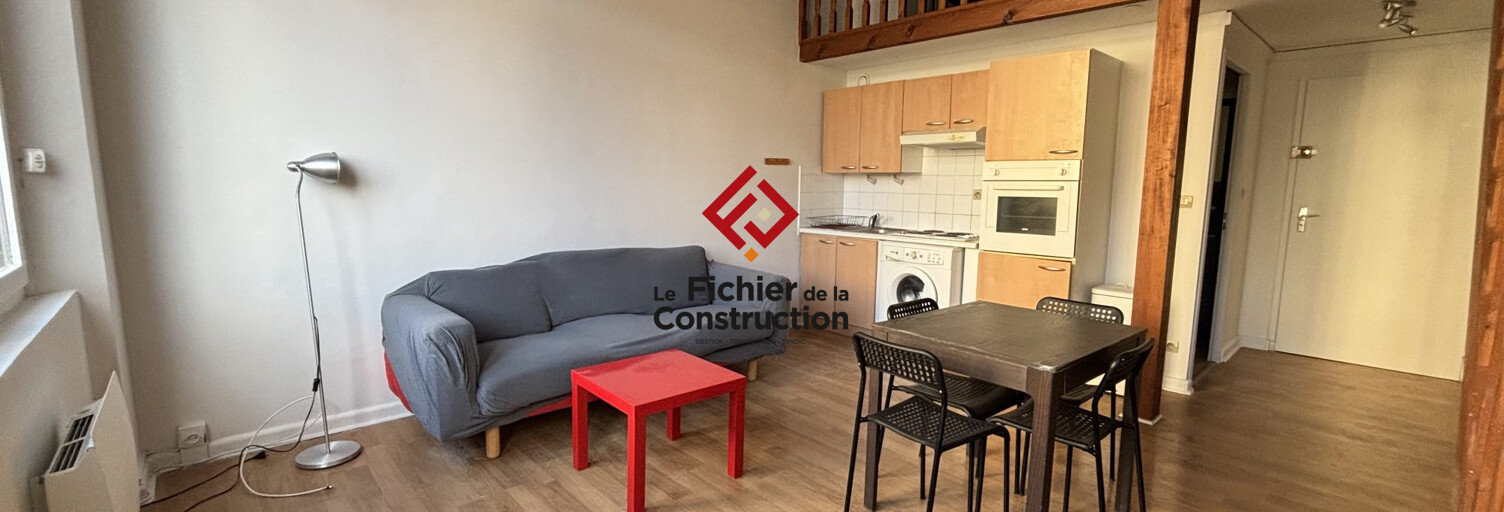 Appartement 1 Pièce 27 m² à louer à Grenoble (38000)
