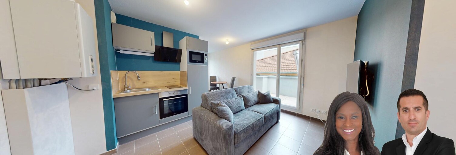 Appartement 1 Pièce 25 m² à louer à L'Isle-d'Abeau (38080)