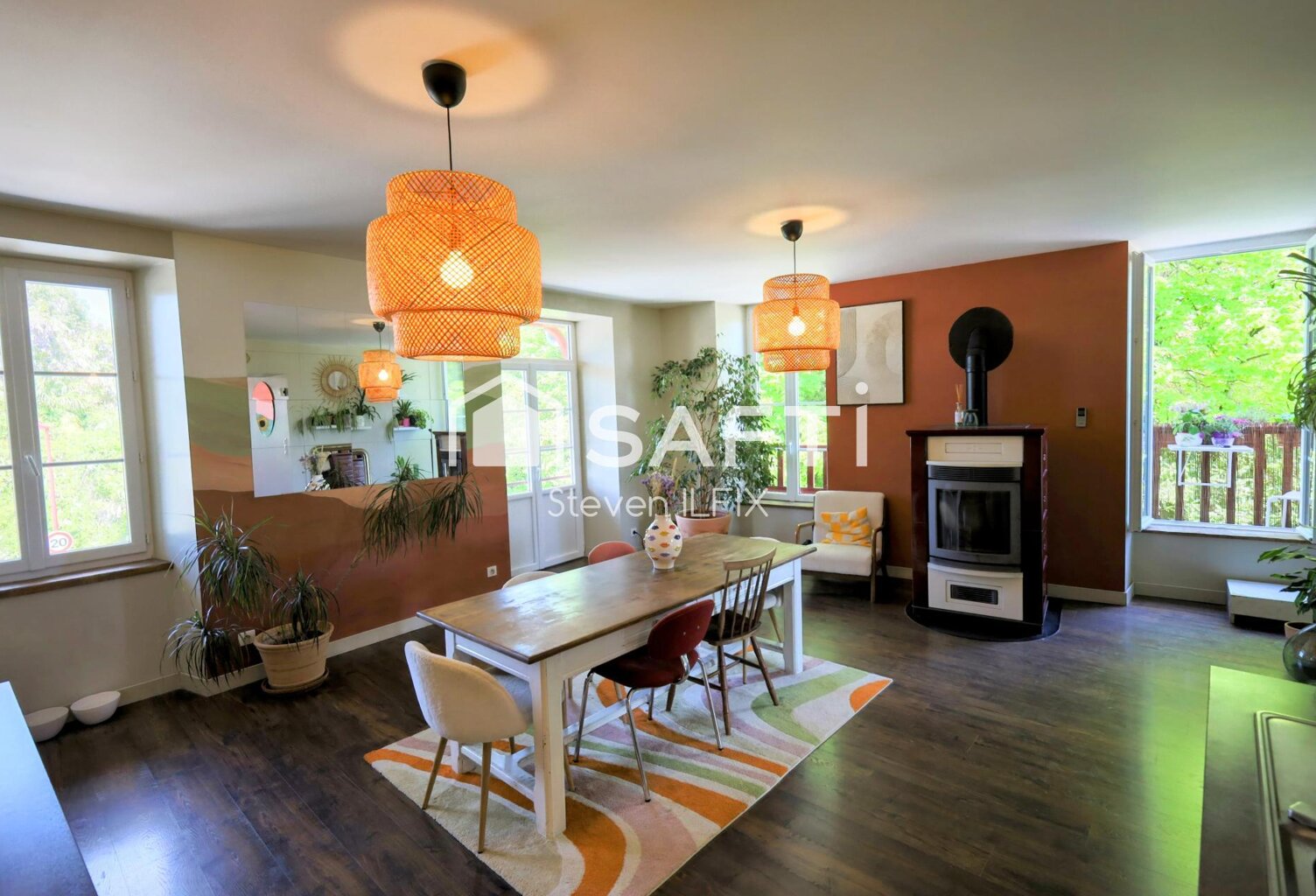 Appartement en duplex 130 m², 4 chambres. — photo 1