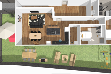 Appartement 3 pièces 203000 €