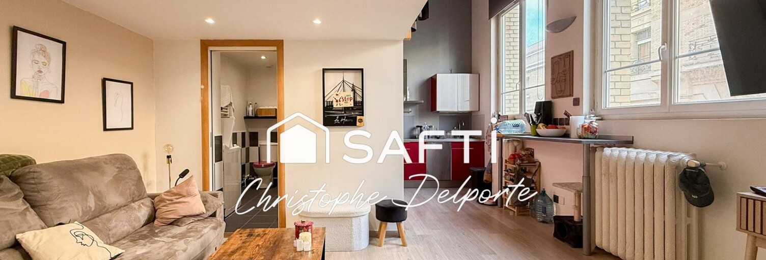 Appartement 1 Pièce 44 m² à vendre à Le Havre (76600)