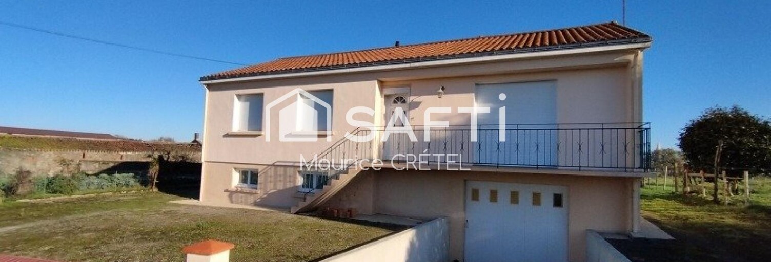 Maison 5 Pièces 96 m² à vendre à Chauché (85140)