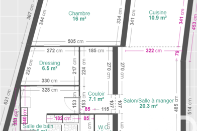 Appartement 4 pièces 112000 €