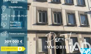 Appartement 4 Pièces 89 m² à vendre à Strasbourg (67100)