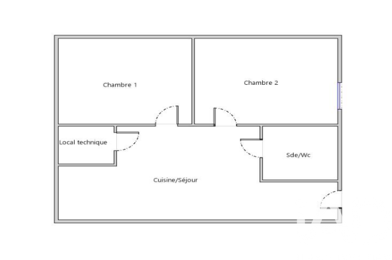 Appartement 3 pièces 155000 €
