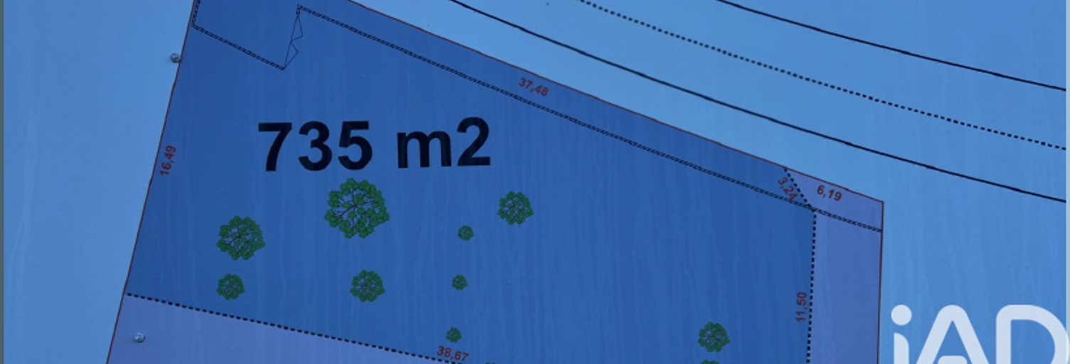 Terrain  735 m² à vendre à Les Sables-d'Olonne (85340)