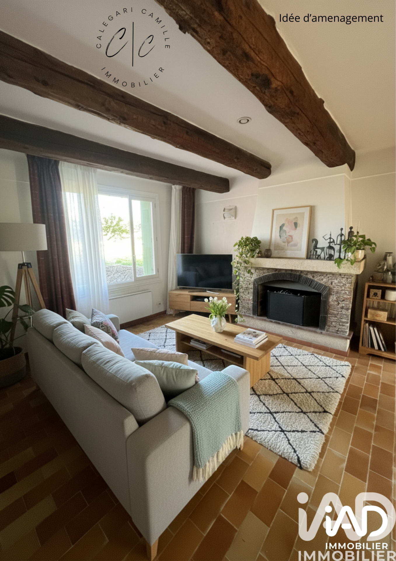 La-Cadiere-D-Azur - 83m² - 3p. - 2ch.