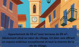 Appartement 1 Pièce 53 m² à vendre à La Cadière-d'Azur (83740)