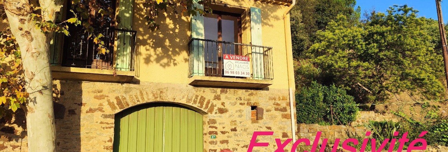 Maison 3 Pièces 65 m² à vendre à Roquebrun (34460)
