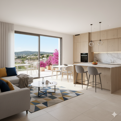 Appartement 2 pièces 349000 €