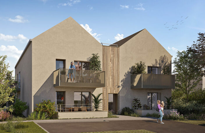Vente programme neuf T2 37 à 39 m² Pontivy (56300) — photo 3