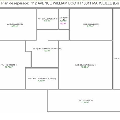 Appartement 4 pièces 162400 €