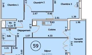 Appartement 4 Pièces 77 m² à vendre à Marseille 9 (13009)