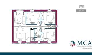 Maison 3 Pièces 50 m² à vendre à Saint-Paul-lès-Dax (40990)