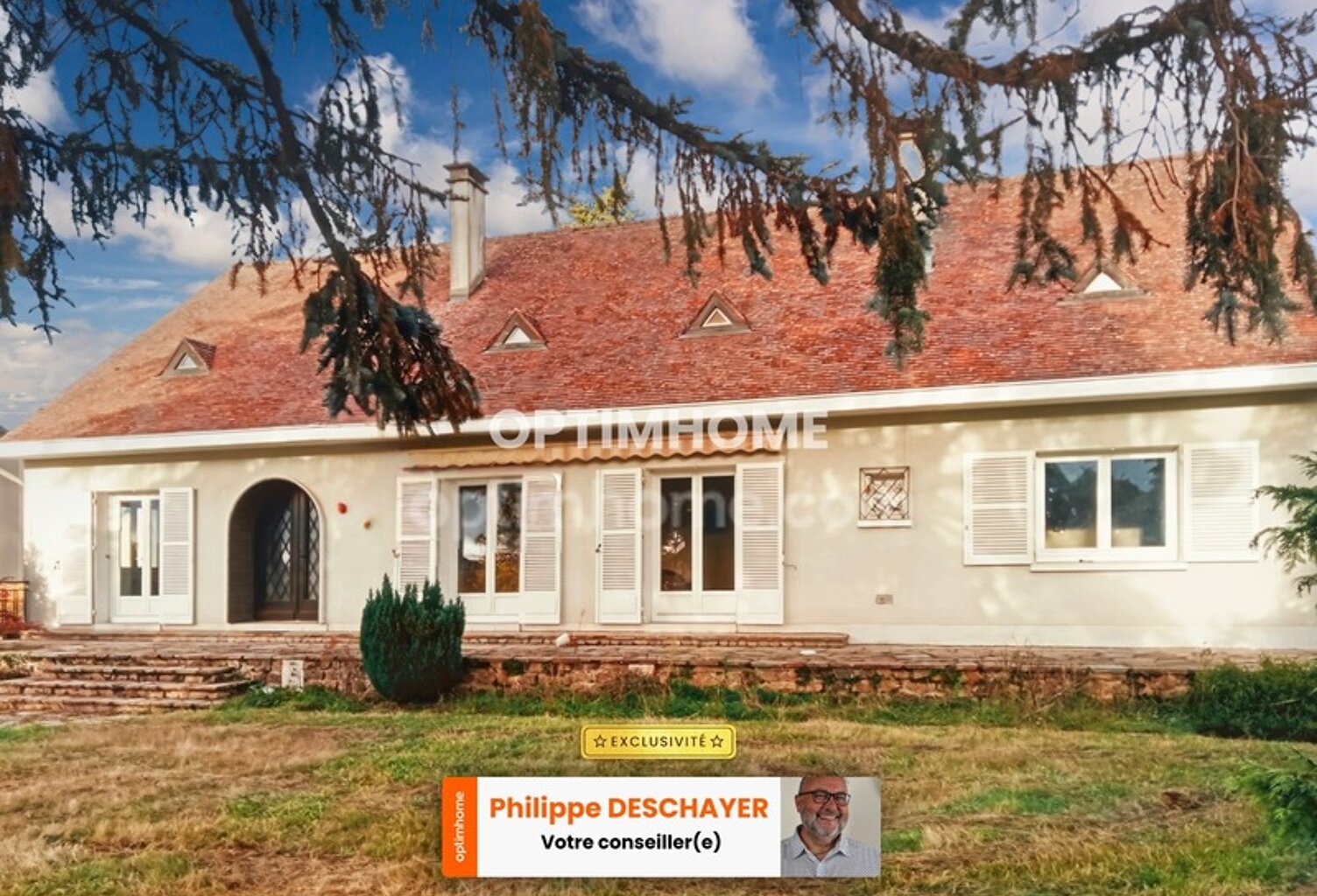 Maison Familiale Plain Pieds élevée sur sous-sol de 230 m² - 10 pièces -5 Chambres - Terrain 4000 m² environ 87190 MAGNAC LAVAL — photo 1