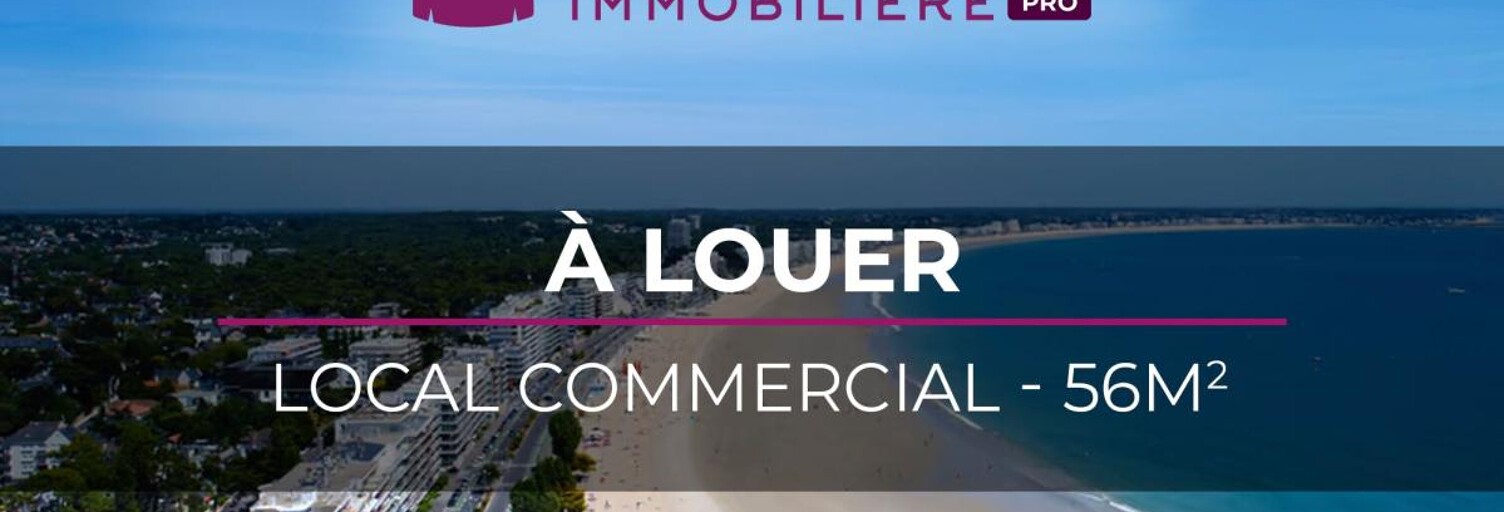 Commerce  56 m² à louer à La Baule-Escoublac (44500)