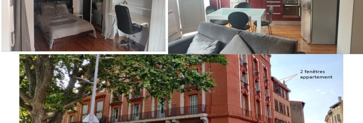 Appartement 2 Pièces 43 m² à louer à Toulouse (31000)