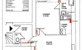 Appartement 2 Pièces 42 m² à louer à Versailles (78000)