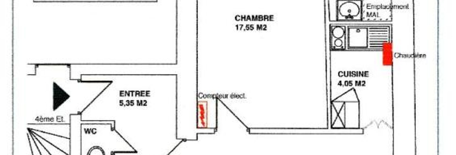 Appartement 2 Pièces 42 m² à louer à Versailles (78000)