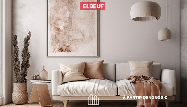 Appartement 3 pièces  à vendre Elbeuf 76500