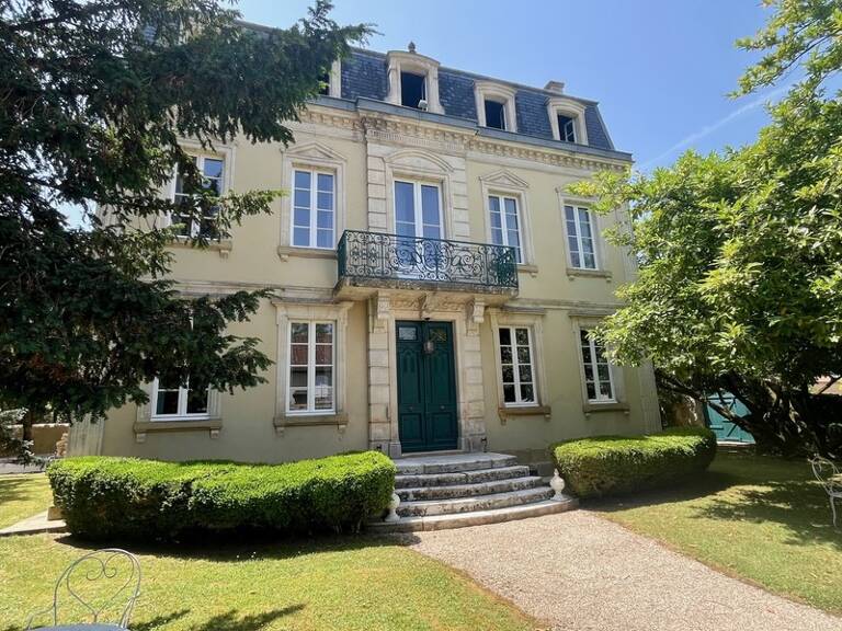 Marciac (32) ELEGANTE MAISON DE MAITRE, sans travaux, avec maison d'artistes ou gîte, parc séculaire clos de murs — photo 1