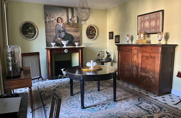 Marciac (32) ELEGANTE MAISON DE MAITRE, sans travaux, avec maison d'artistes ou gîte, parc séculaire clos de murs — photo 4