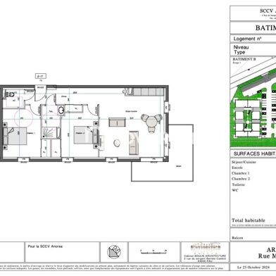 Appartement 3 pièces 137000 €