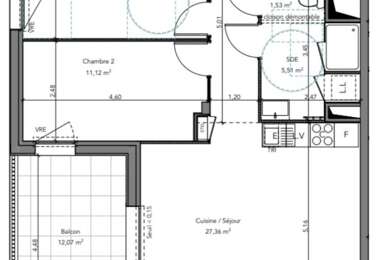 Appartement 3 pièces 284900 €