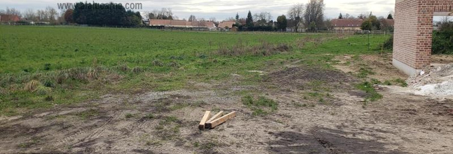 Terrain  1375 m² à vendre à Hergnies (59199)