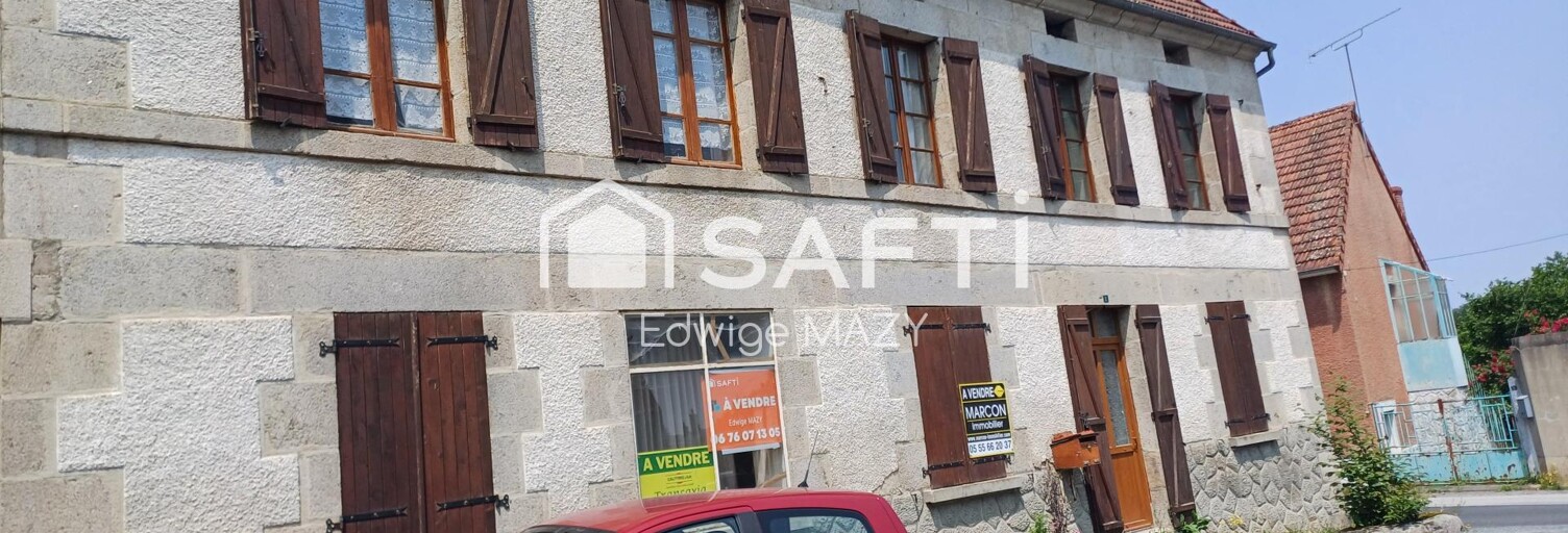 Maison 8 Pièces 266 m² à vendre à Peyrat-la-Nonière (23130)