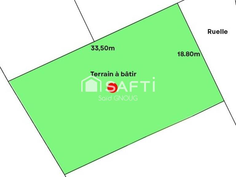Terrain constructible de 614 m² et viabilisé  idéal projet familial — photo 1