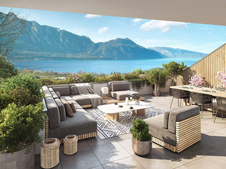 Programme neuf   Appartements T3 & T4 avec vue lac à Viviers-du-Lac — photo 1