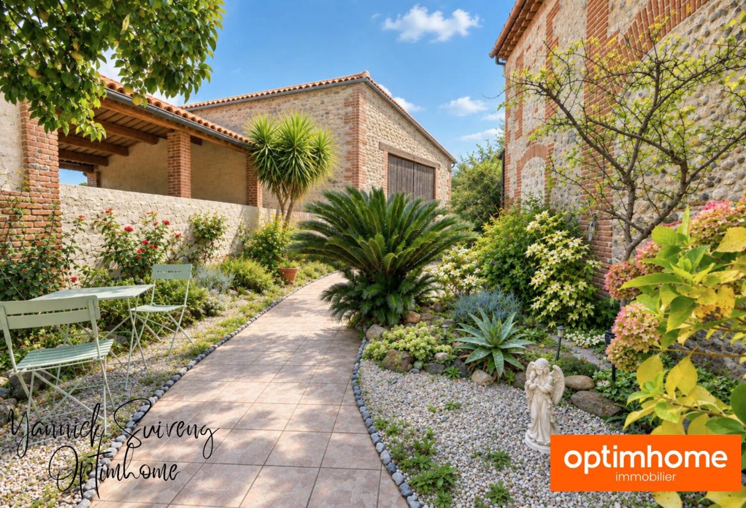 MAISON DE CARACTÉRE, JARDIN + STUDIO INDÉPENDANT - BAGES (66770) — photo 1