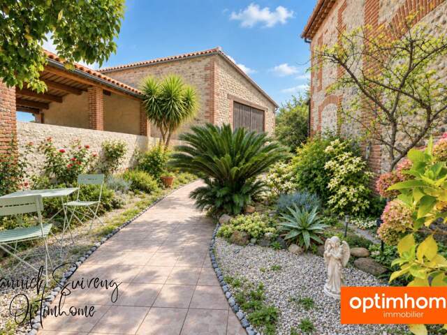 MAISON DE CARACTÉRE, JARDIN + STUDIO INDÉPENDANT - BAGES (66770) — photo du bien