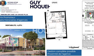 Appartement 1 Pièce 20 m² à vendre à Montpellier (34000)