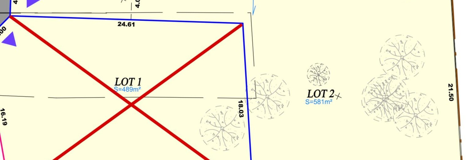 Terrain  581 m² à vendre à Saint-Romain-de-Jalionas (38460)