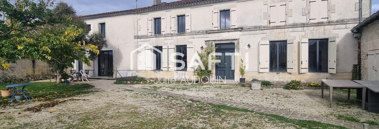 Maison 9 Pièces 240 m² à vendre à Brie-sous-Matha (17160)