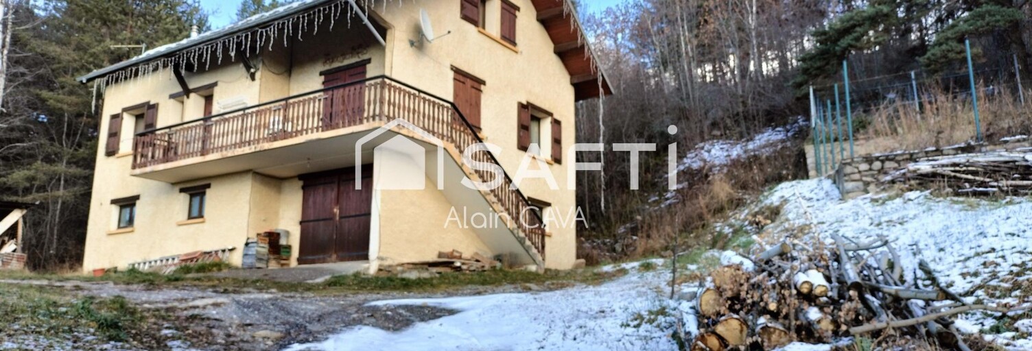 Maison 5 Pièces 124 m² à vendre à Montclar (04140)