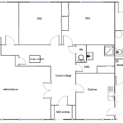 Maison 5 pièces 186000 €