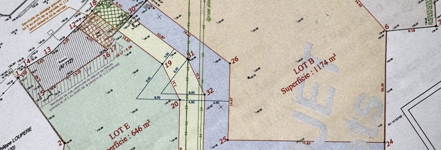 Terrain  1338 m² à vendre à Denguin (64230)